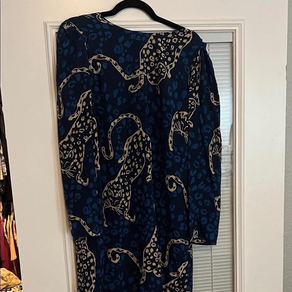 Lilly Pulitzer Navy low Tide Print - Picture 3 of 5